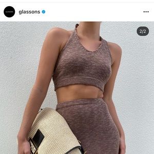 Glassons Knit Halter Top